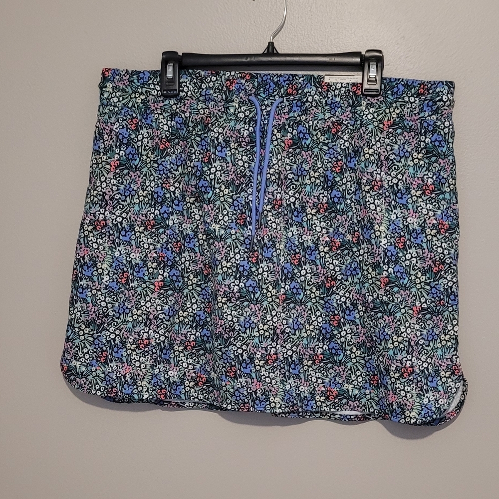 NWT St. John's Bay Floral Skort